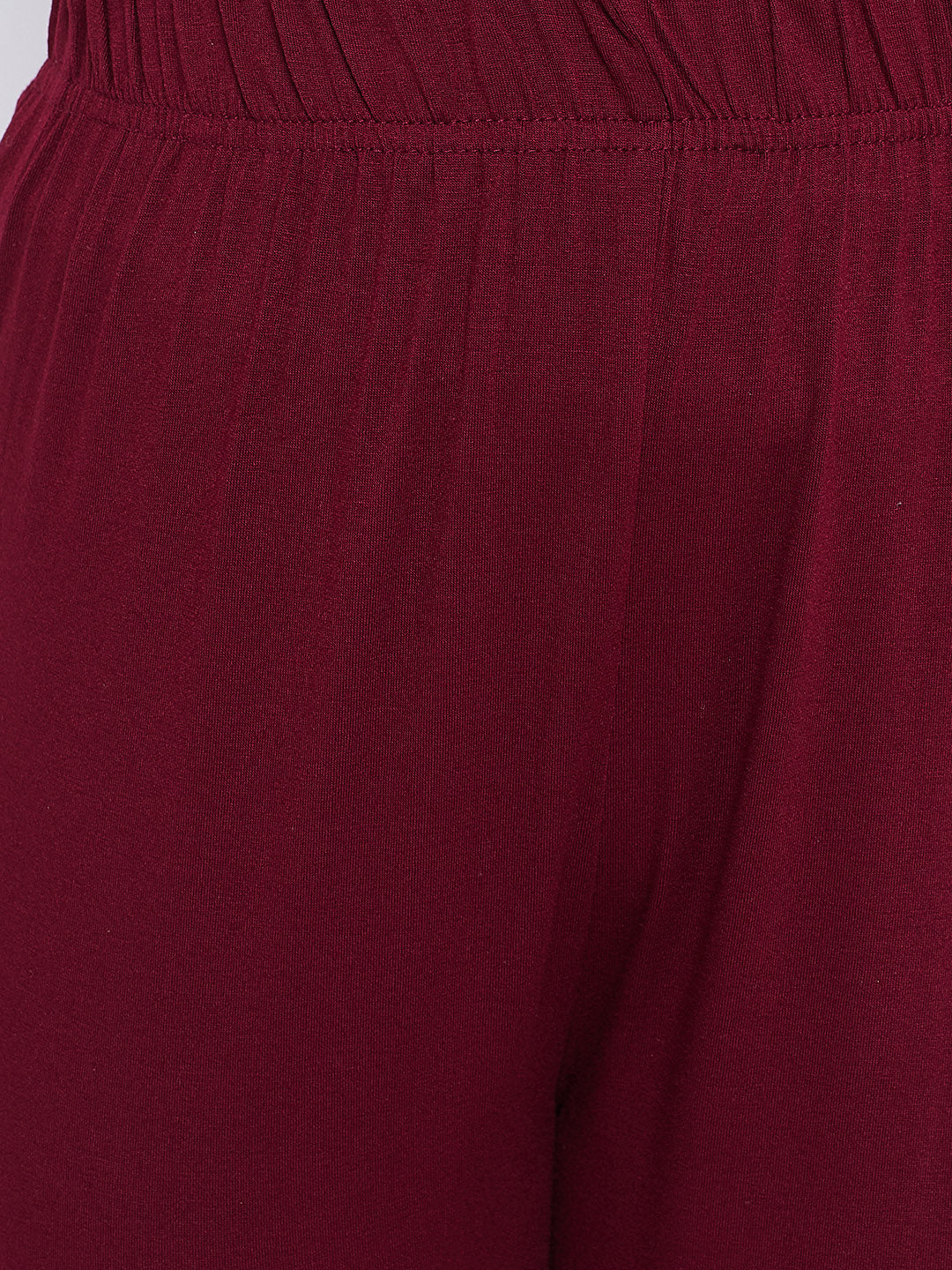 Maroon Viscose Palazzo