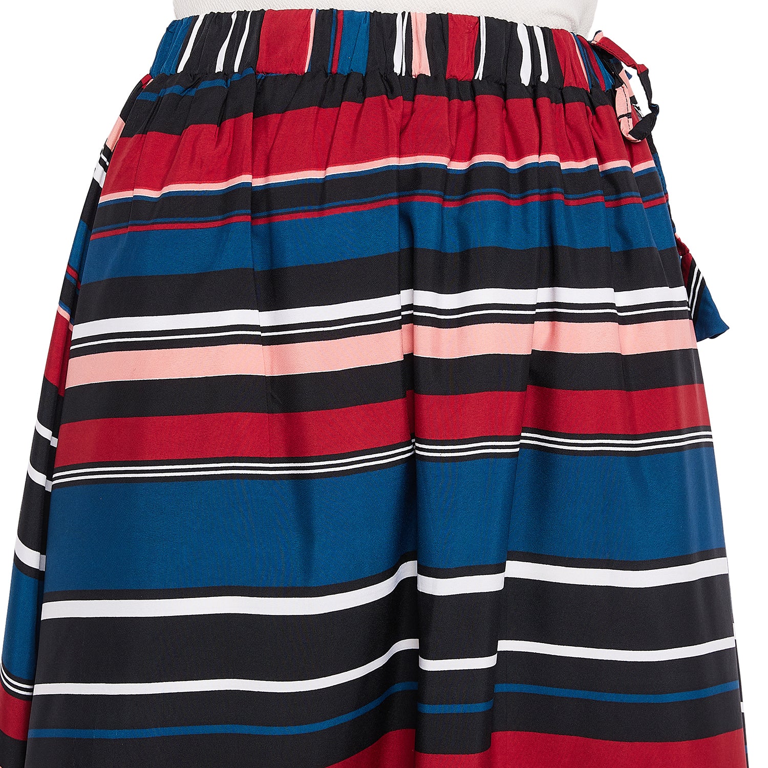 Horizontal Stripes Skirt