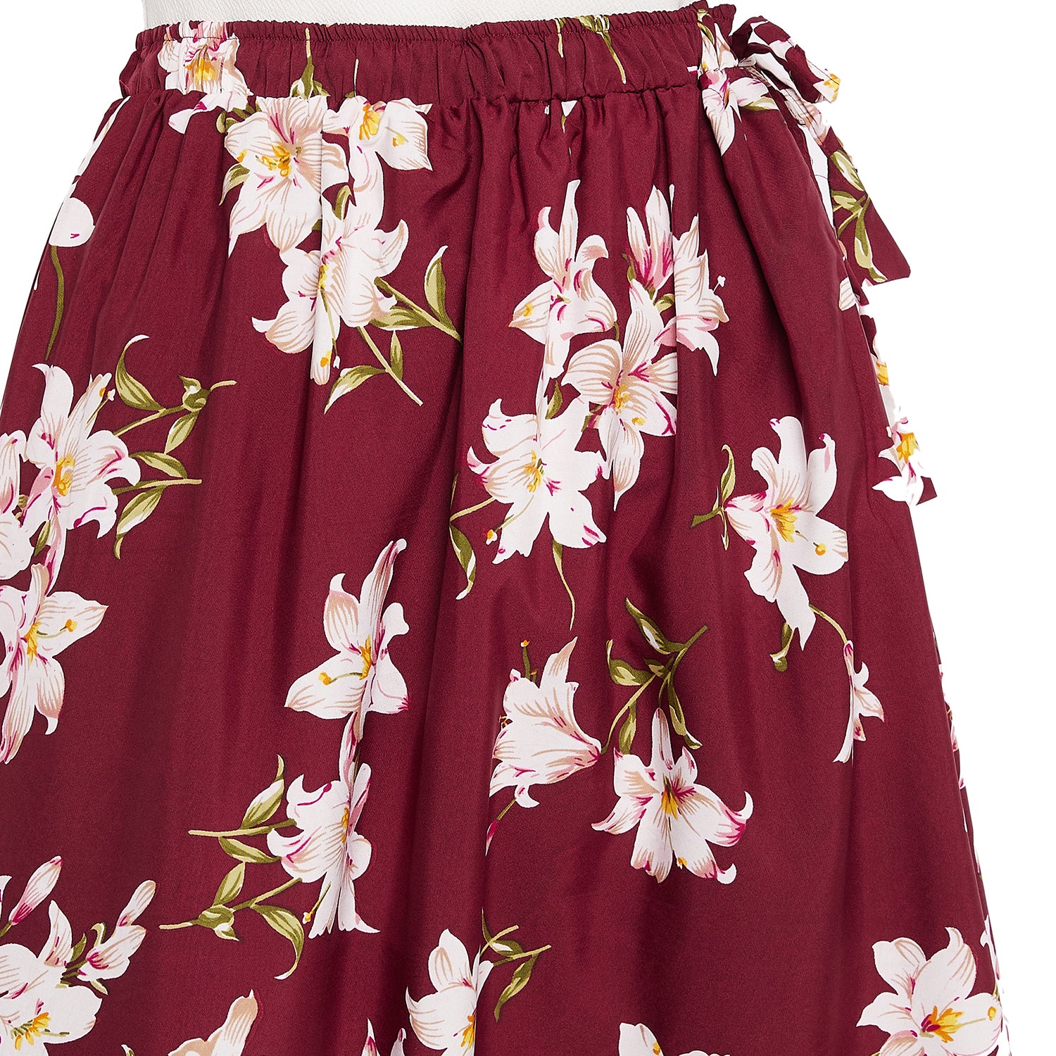 Mangolia White Pink Skirt