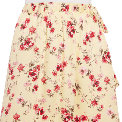 Watercolor Floral Seamless Skirt