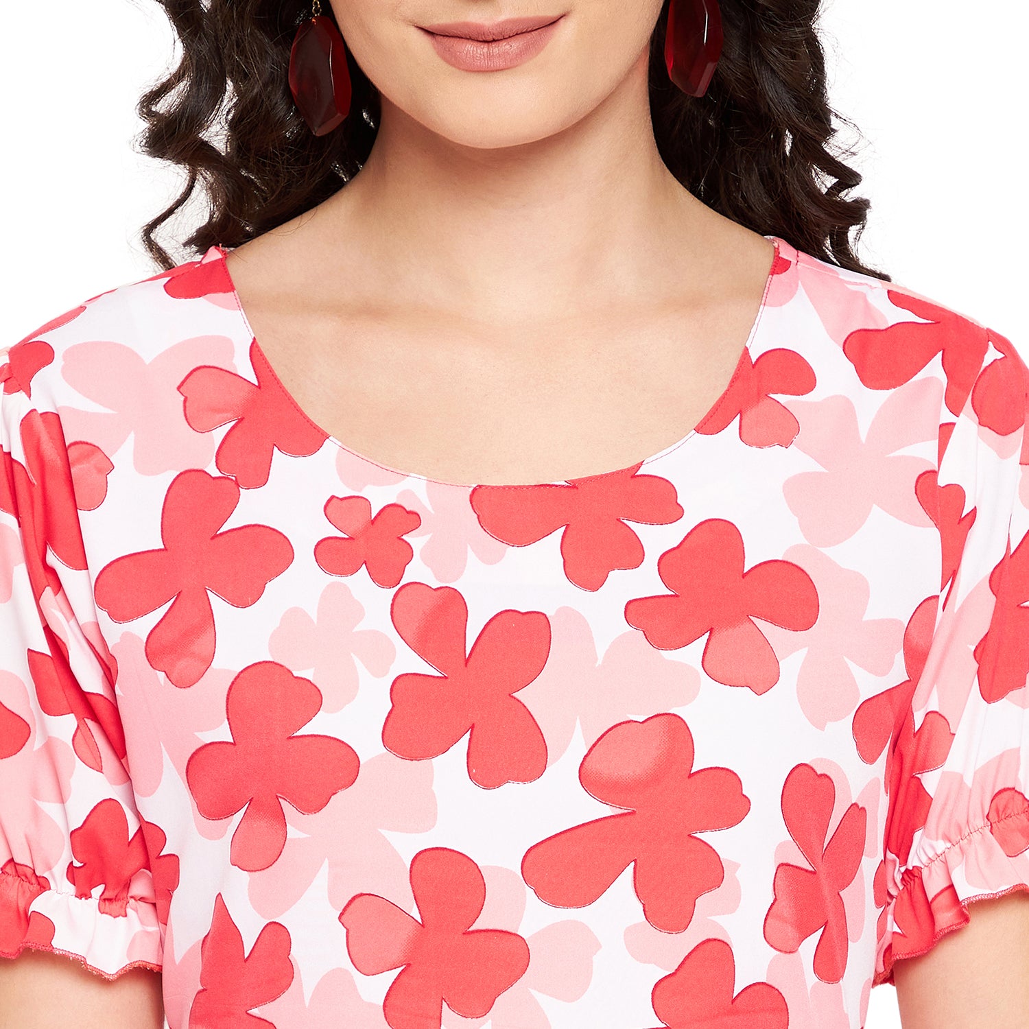 Four-Leaf Clover Frilly Dress