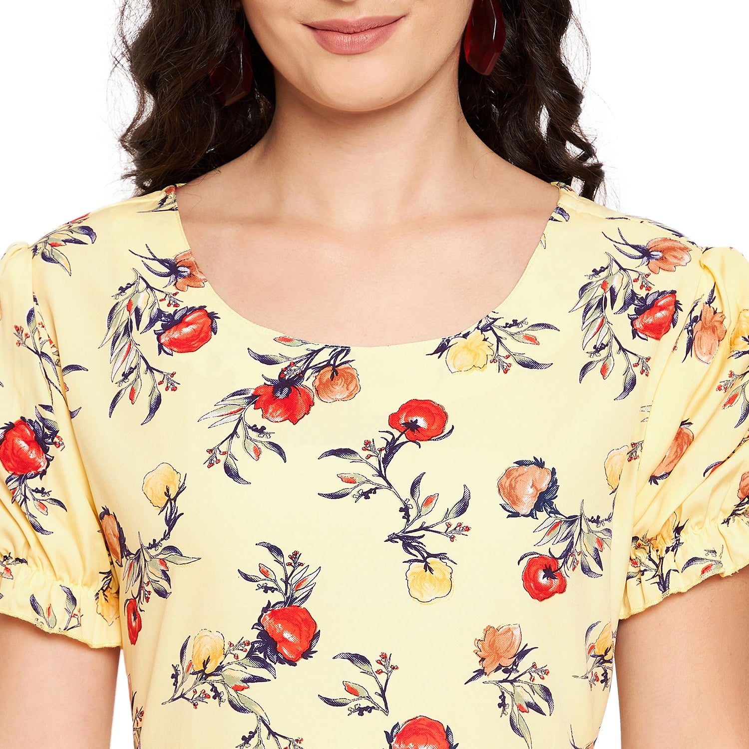 Rosie Frilly Floral Dress