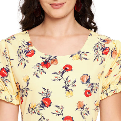 Rosie Frilly Floral Dress