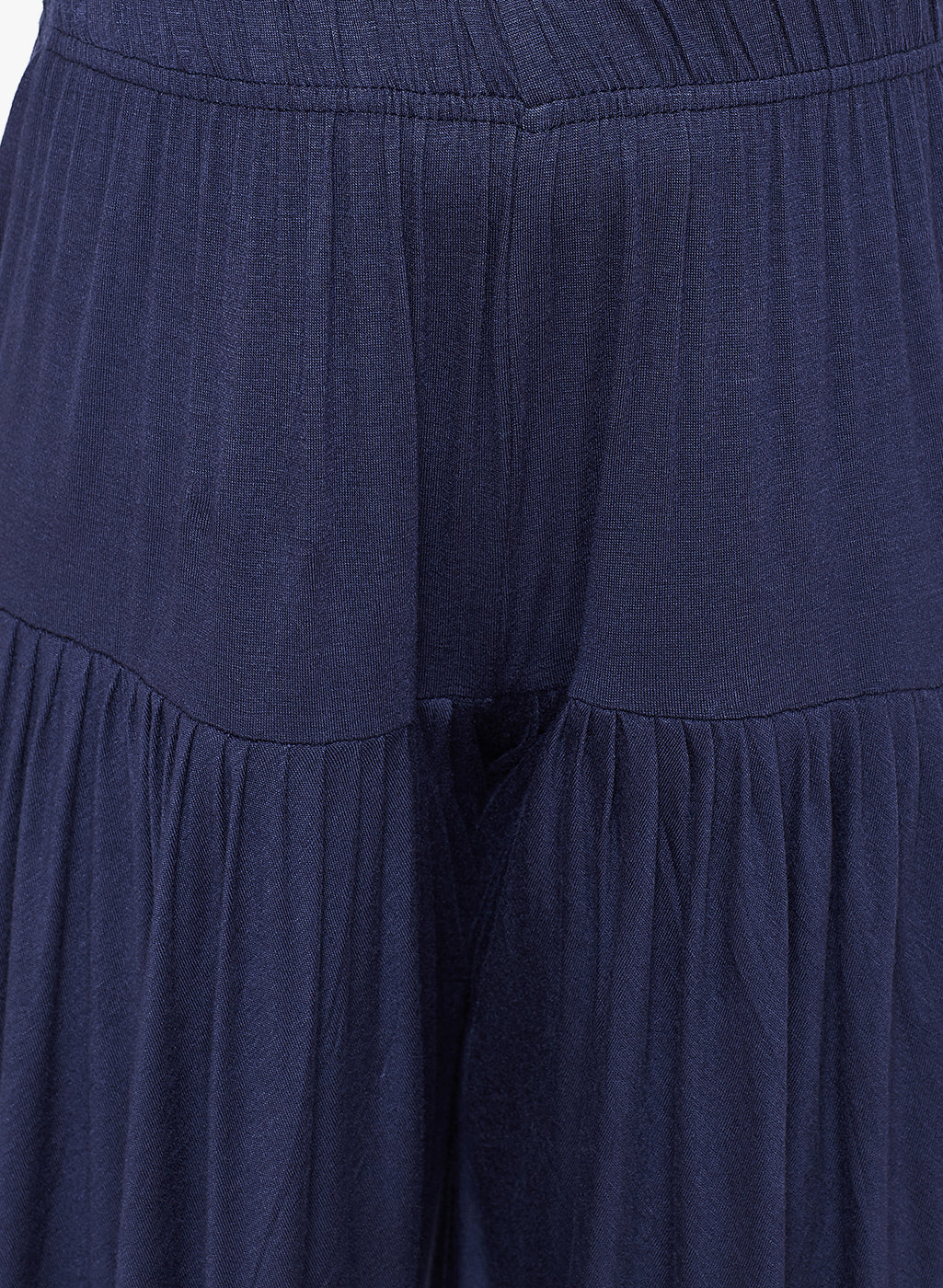 Navy Blue Viscose Dhoti Pants