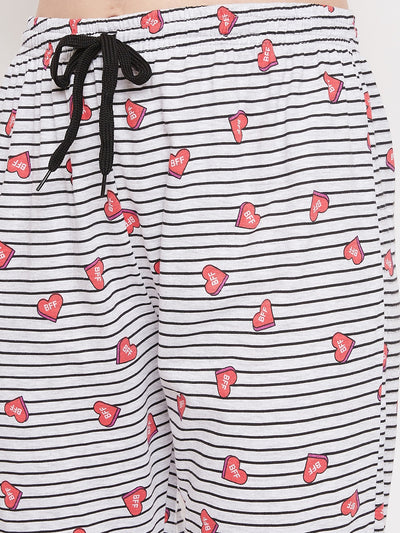 Women's BFF Printed Pyjama