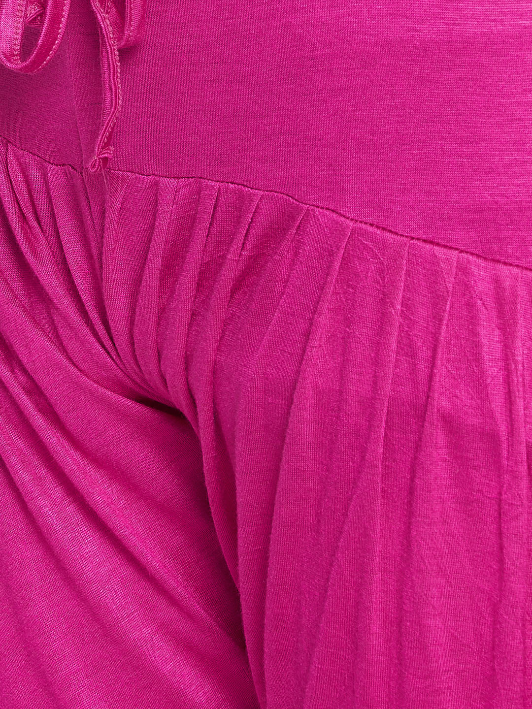 Rani Pink Plain Viscose Patiala