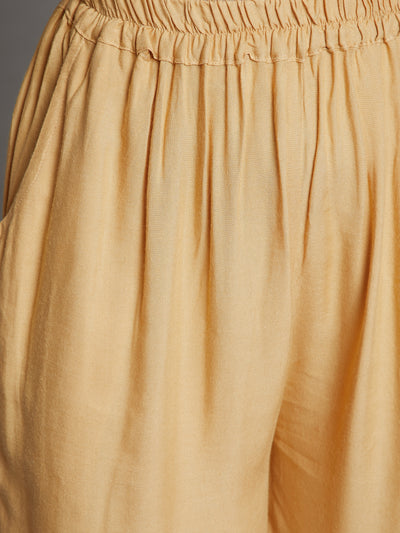Skin Plain Rayon Palazzo