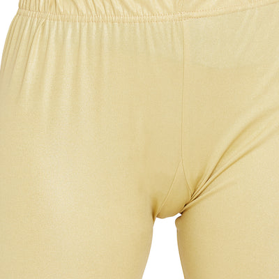 Medium Gold Shimmer Leggings - Chudi Length