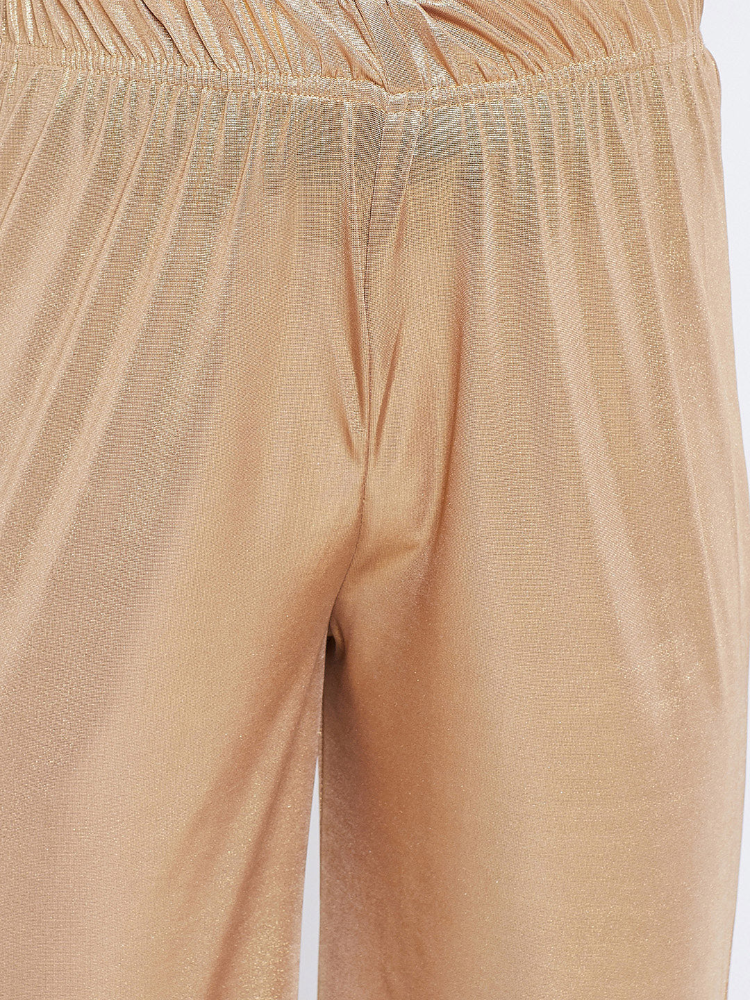 Kids Gold Shimmer Palazzo