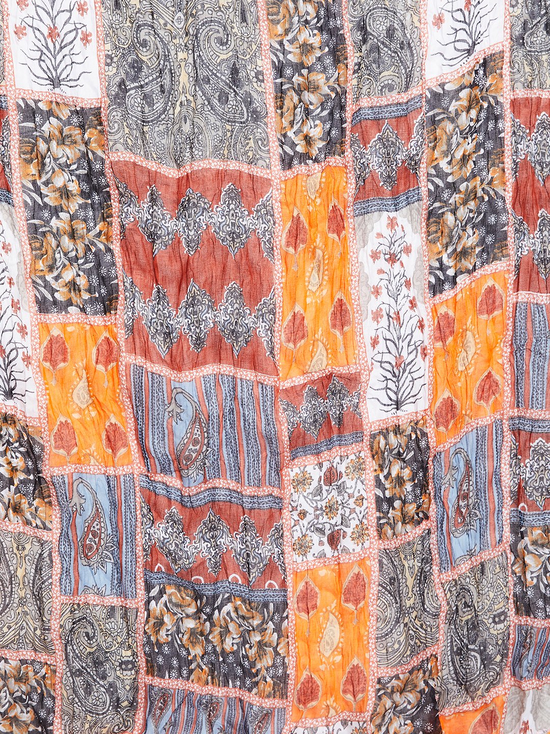 Patch work Printed Cotton Patiala with Dupatta