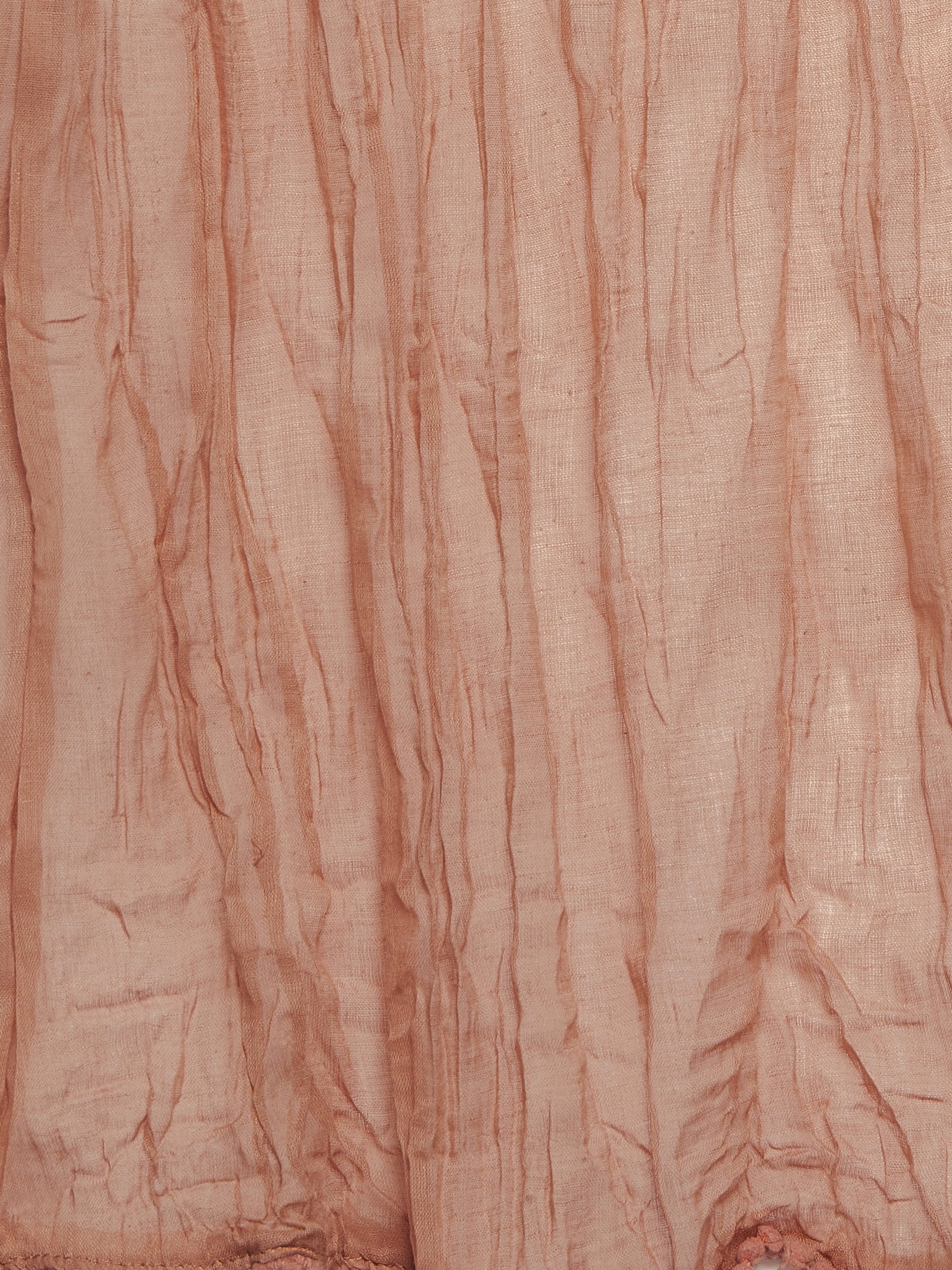 Brown Cotton Plain Patiala with Dupatta