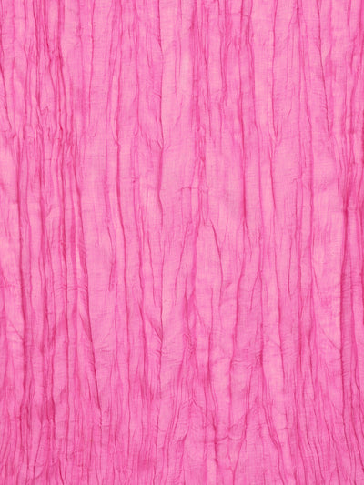 Pink Cotton Plain Patiala with Dupatta