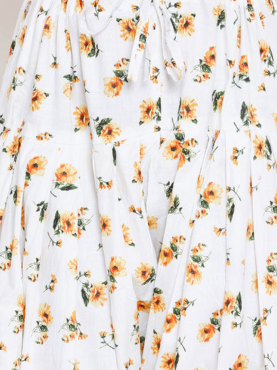 Yellow Blossom Patiala Set