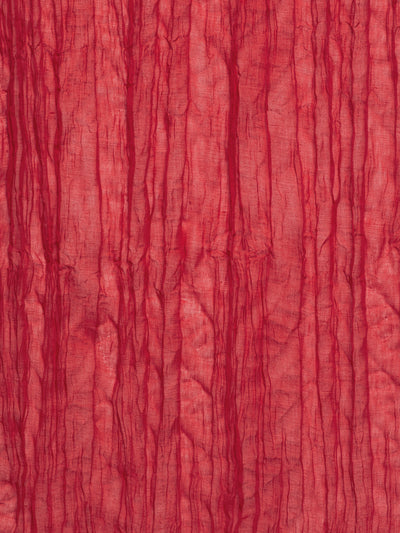 Red Cotton Plain Patiala with Dupatta