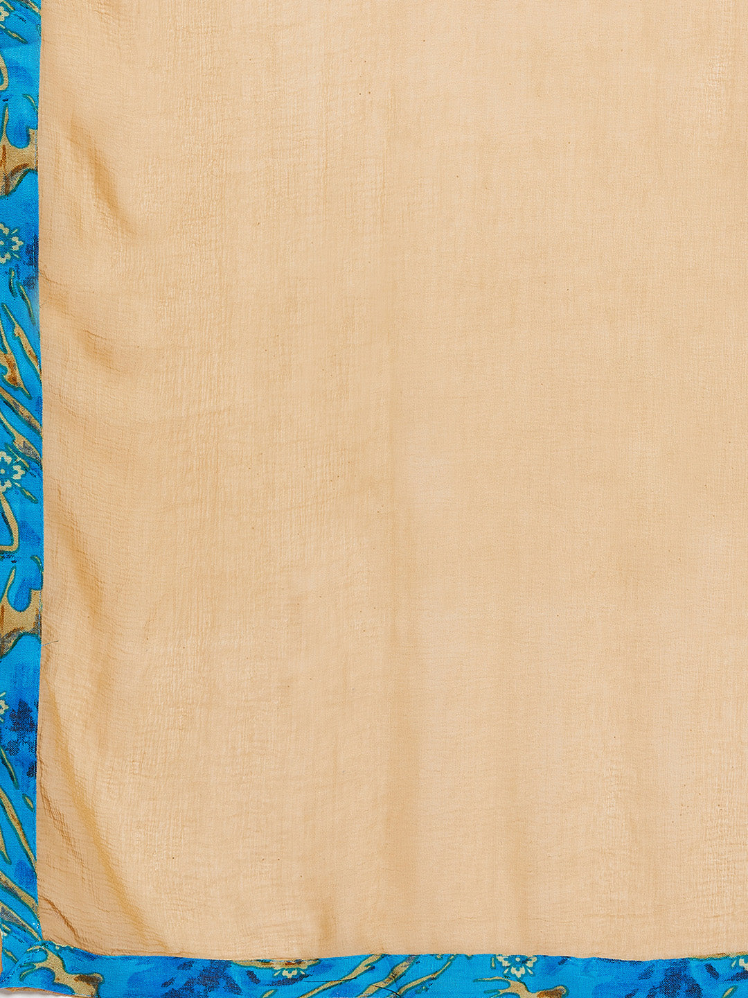 Blue Marble Pattern Printed Rayon Patiala with Dupatta