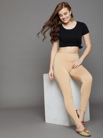 Skin Viscose Ankle Legging skin