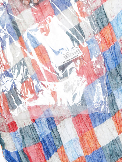 Multicolour Checks Printed Cotton Patiala with Dupatta