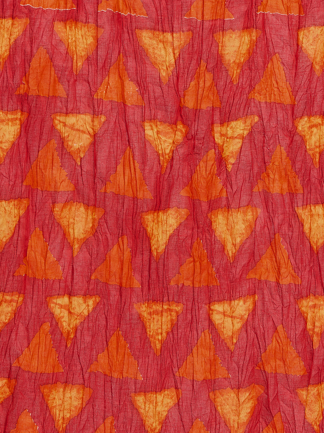 Vector Print Patiala with Orange Kurti Set